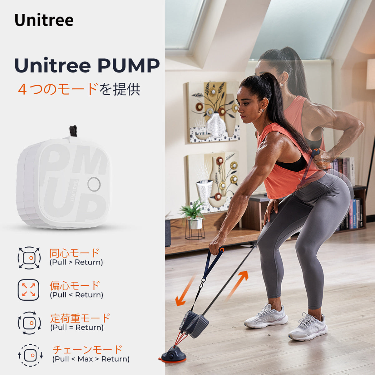 Unitree PUMP (Pro/20kgまで/ネイビー) 製品詳細 5